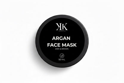 MASCARILLA FACIAL DE ARGÁN Y ALMENDRAS